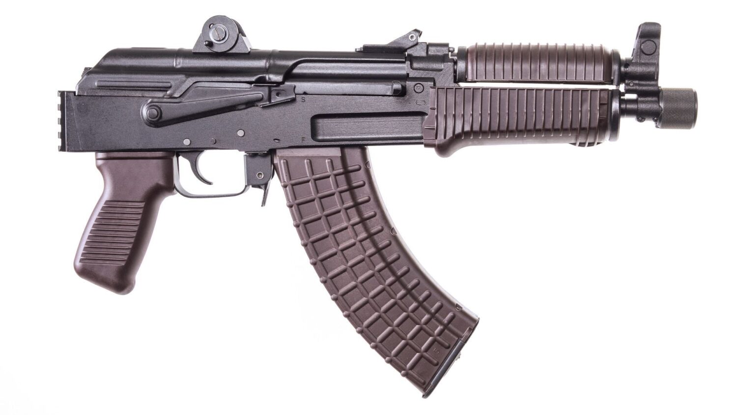 Arsenal SAM7K AK Pistol 7.62x39mm US Made Plum Furniture 30rd Plum Mag - Image 3