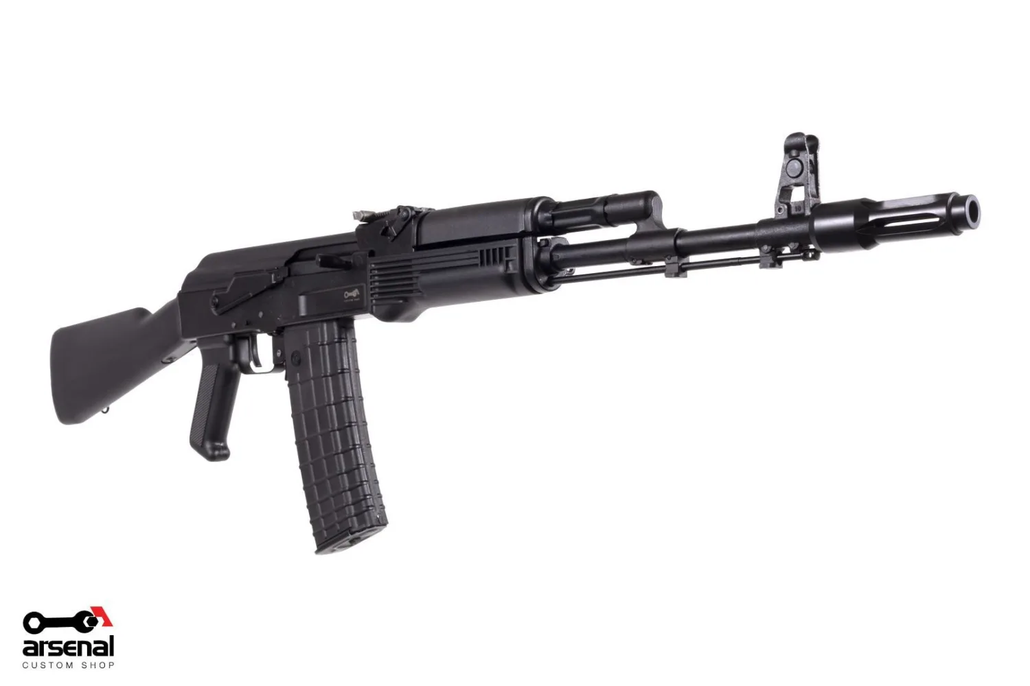 Arsenal SAM5 5.56x45mm Semi-Auto AK-47 Rifle with AK-74 FSB AK-133S  Flash Hider and 30rd Mag - Image 2