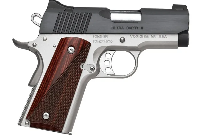 Kimber Ultra Carry II Two-Tone 45ACP Pistol - Compact, High Performance Handgun