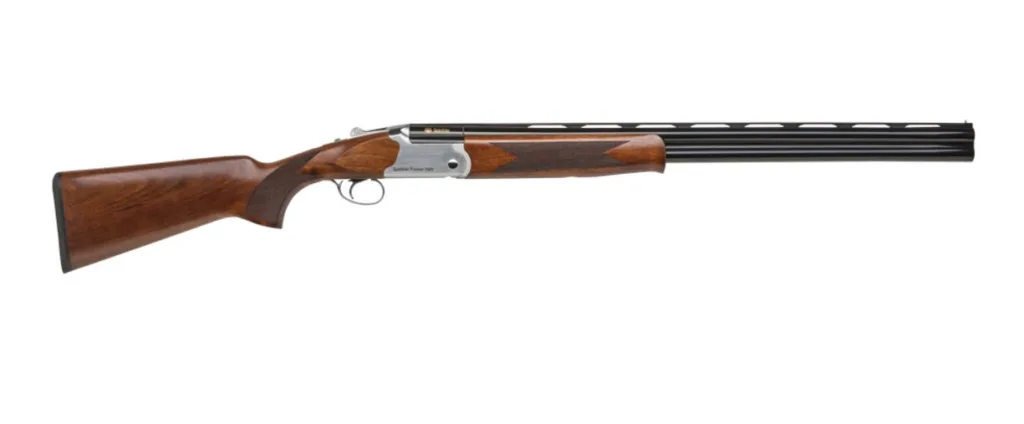 SPANDAU Premier Field 12 Gauge Shotgun with 28-inch stainless steel barrel and walnut stock