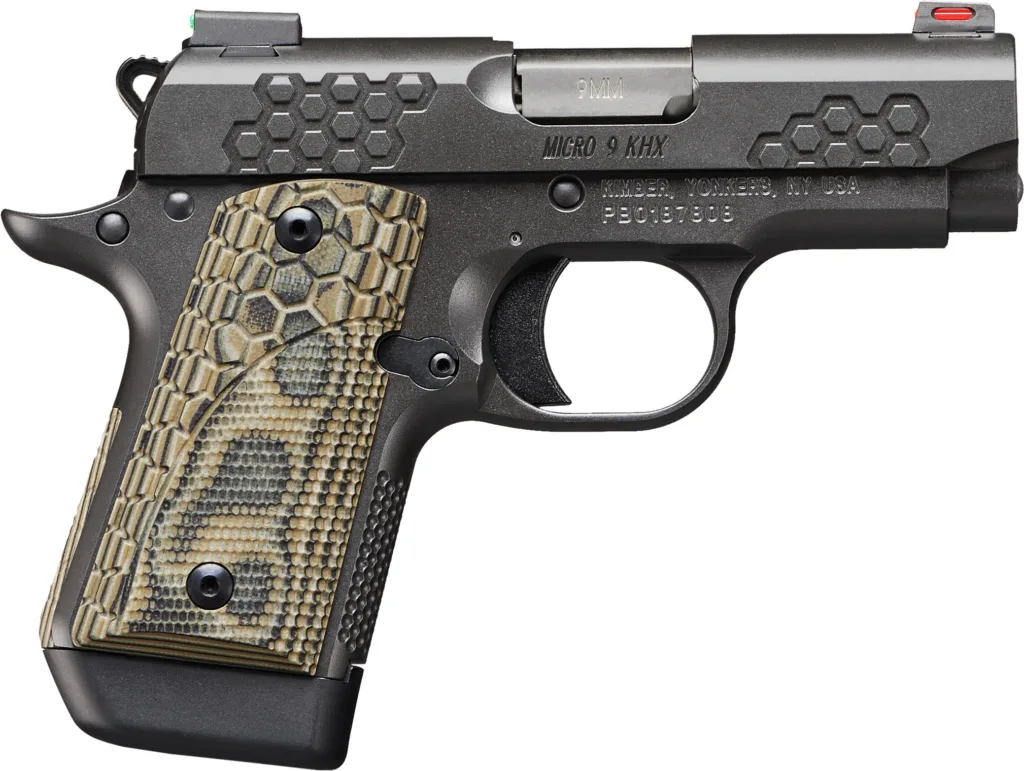 Kimber Micro 9mm 3.15" KHX with Night Sights and 7-Round Magazine