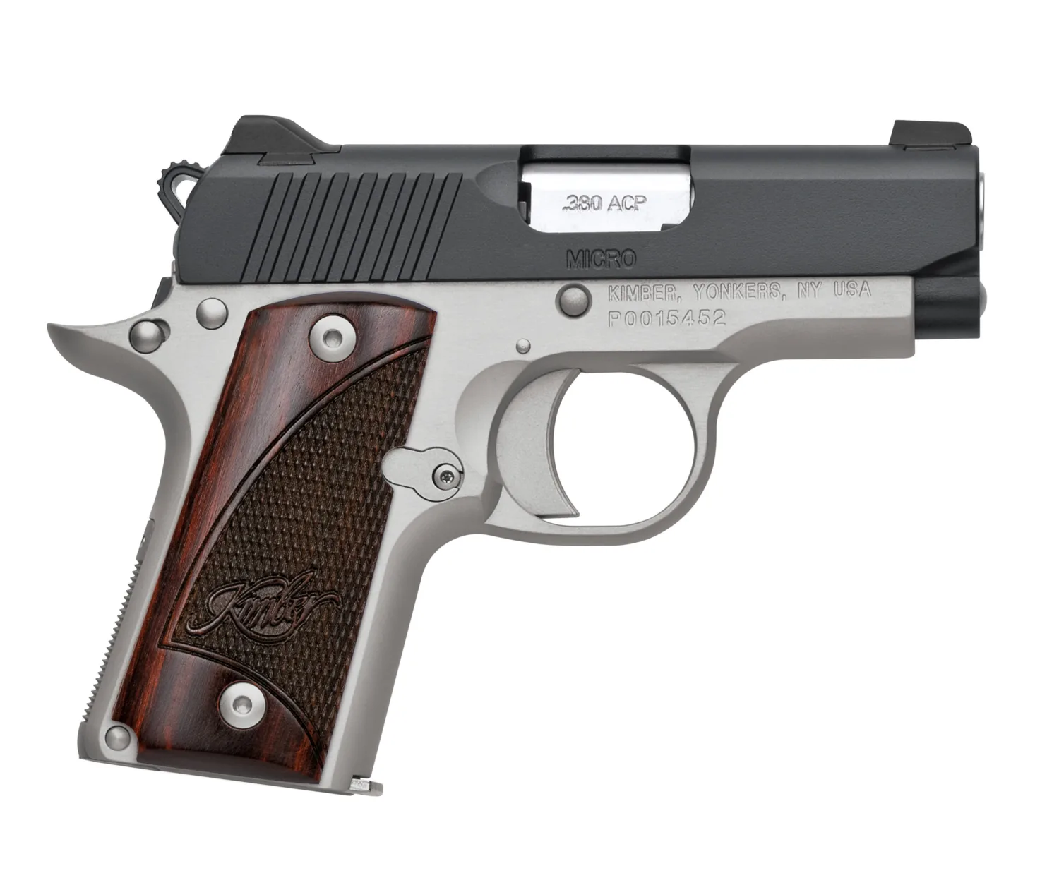 Kimber Micro Two Tone .380 ACP Pistol 2.75-inch Barrel Night Sights