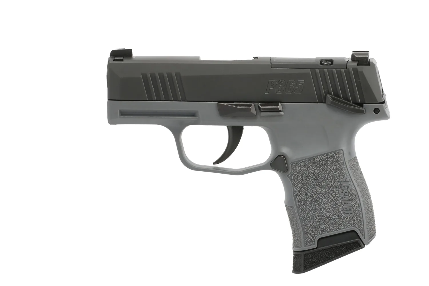 SIG SAUER P365 9mm Nitron Gray with Safety - 10+1 Capacity, Optics Ready