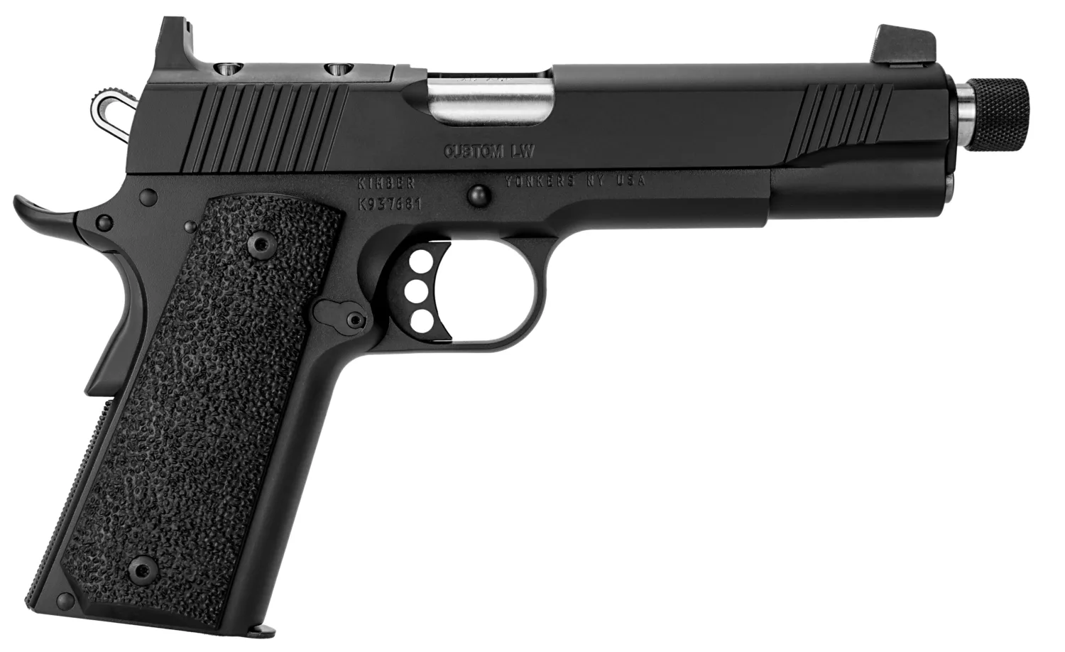 Kimber Custom LW OR .45 ACP 5.5 inch Barrel 8+1 Rounds Threaded Barrel Handgun