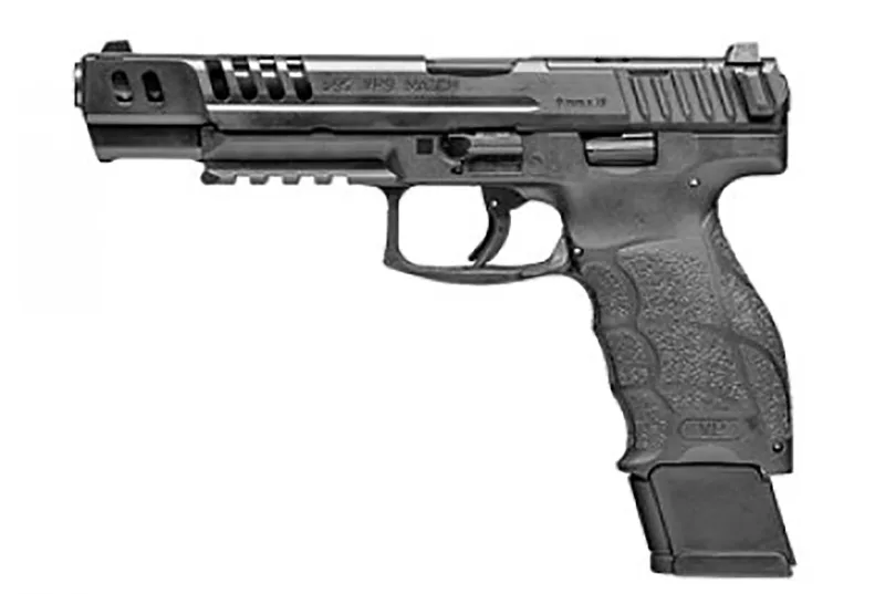 HK VP9 Match Optics Ready 9mm Pistol with 20 Round Magazine and Adjustable Sights