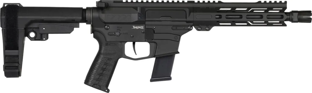 CMMG Pistol Banshee MKG .45 ACP with radial delayed blowback and RipBrace