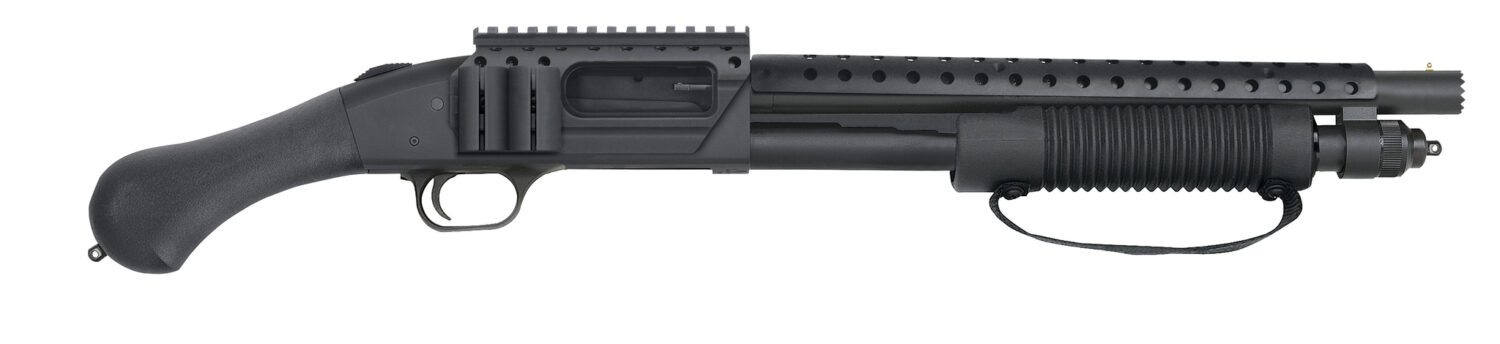 Mossberg 590 Shockwave SPX 12 Gauge Shotgun with Breacher Barrel and Pistol Grip