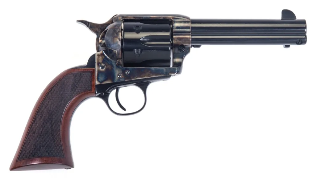 Taylor's & Company Gunfighter 357 Magnum Revolver - Blued Wood with 4.75" barrel