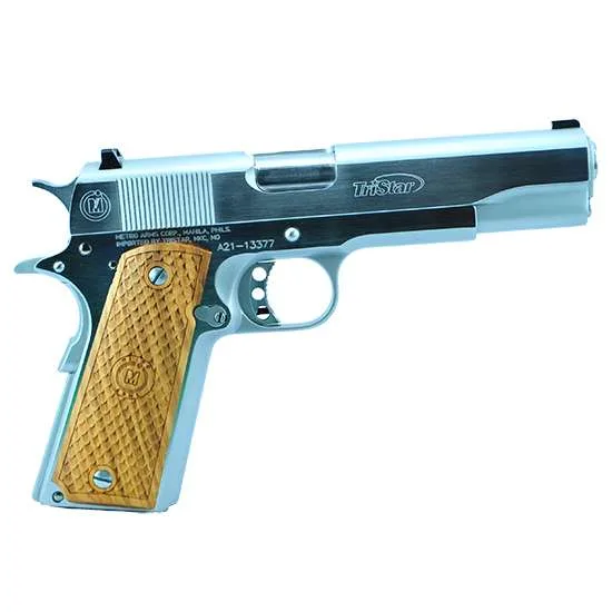 American Classic Government 1911 9mm Chrome 8+1 High-Performance Pistol