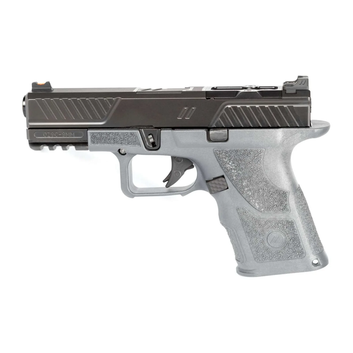 Zev Technologies OZ9C Compact Pistol 9mm Luger 15-round Mag 4" Barrel Grey Grip