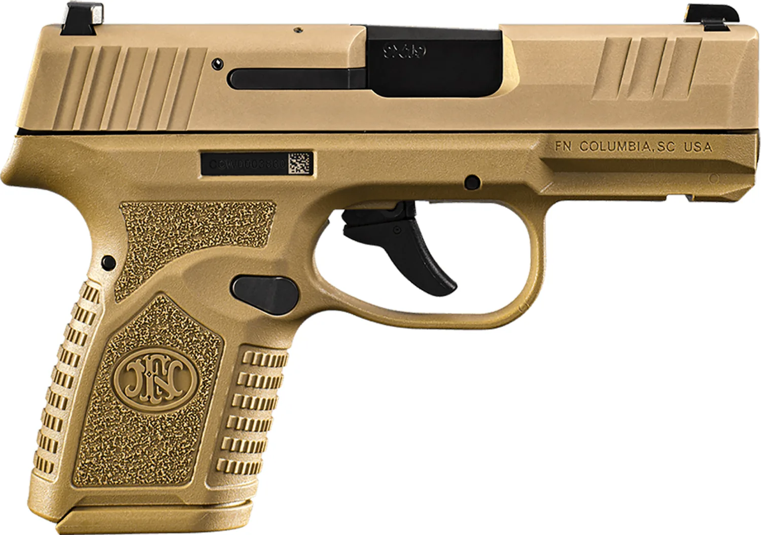 FNM REFLEX 9MM 10RD FDE