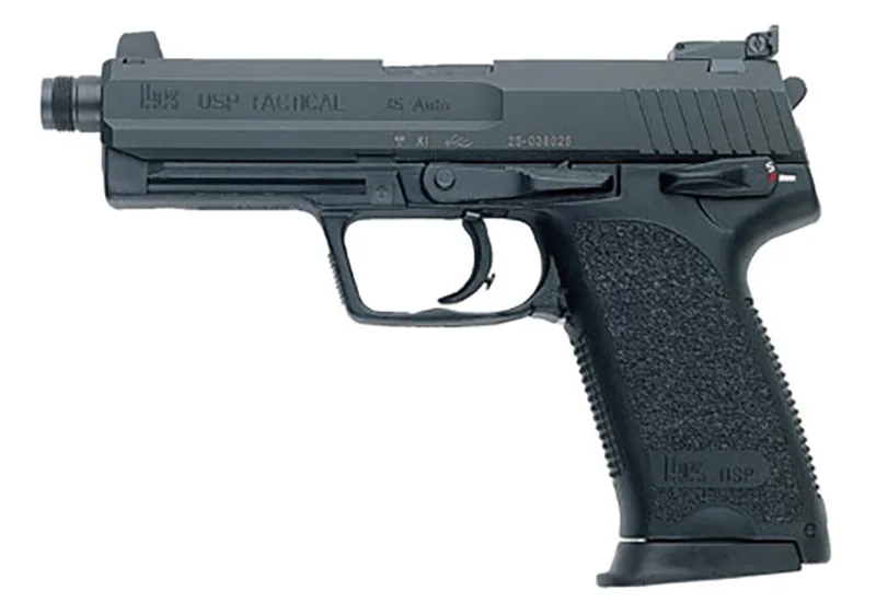 Heckler & Koch USP45 Tactical V1 .45 ACP Pistol with Threaded Barrel and Night Sights