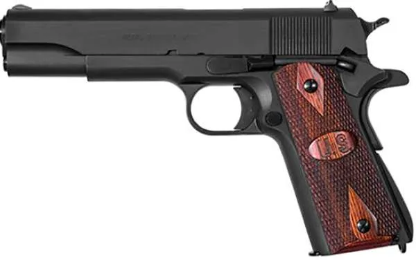 AUTO-ORDNANCE Thompson 1911A1 GI .45 ACP, 5 inch barrel, black finish, wood grips