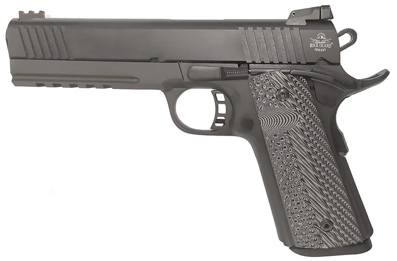 Rock Island Armory TAC Ultra FS Combo 9mm/.22TCM Pistol, dual caliber, 5-inch FS, fiber optic sights