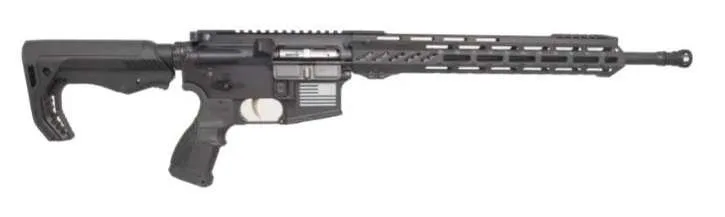 FosTech Tech-15 Stryker AR-15 Rifle - Black | .22 LR | 17" CMMG Barrel