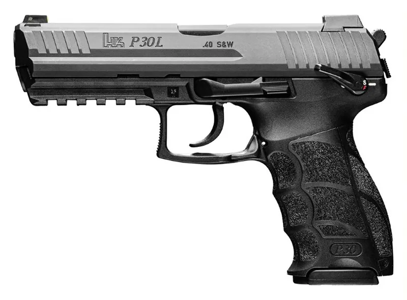 HK P30S Long V3 DA/SA 40S&W Pistol with 4.4" Barrel and Ambidextrous Safety