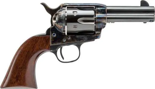 Cimarron New Sheriff .45LC Revolver, 3.5-inch Barrel, Walnut Grip, Case-Hardened Frame