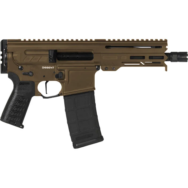 CMMG PISTOL DISSENT MK4 5.56MM AR-15 Pistol - Compact, Reliable with Advanced Ergonomics