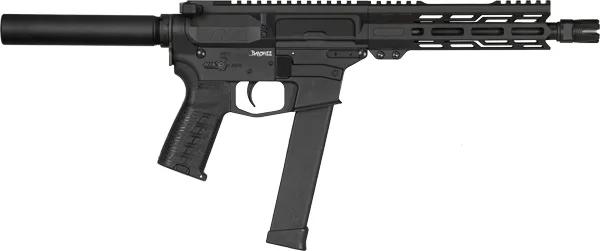 CMMG Pistol Banshee Mk10 10mm with 4-inch barrel, Cerakote finish, and RipBrace