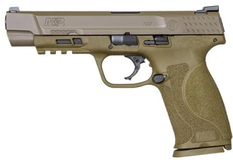 Smith & Wesson M&P9 M2.0 5-inch Barrel FDE 17-Round No Thumb Safety