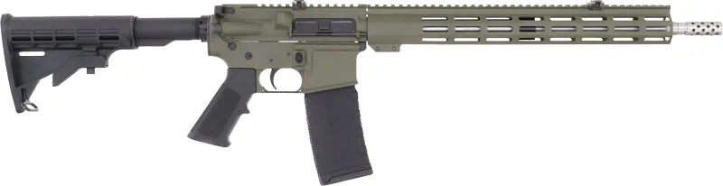 GLFA AR15 Rifle .223 Wylde with 16-inch Stainless Barrel and MLOK Handguard