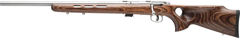 Savage Mark II BTVLSS .22 LR Left-Handed Bolt-Action Rifle with Laminated Stock