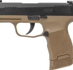 SIG SAUER P365 9MM BK/FDE 17+1 TACPAC OR - High-Capacity Concealable Handgun