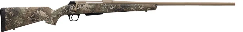 Winchester XPR TTS Rib 6.5 PRC Rifle with 24-inch Barrel and True Timber Stratus Camo