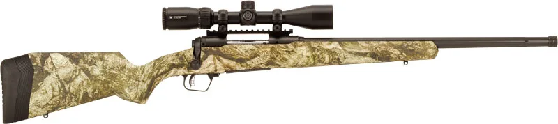 Savage Arms 110 Apex Predator XP 243 Win Bolt-Action Rifle with Camo Stock and Vortex Scope