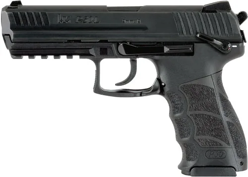 HK P30LS V3 DA/SA TRIG 9MM Handgun, Polymer Frame, Ambidextrous Controls, 15+1 Cap., 4.45" Barrel