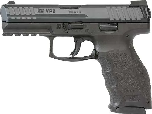 Heckler & Koch VP9 Striker-Fired 9mm Pistol with 15-Round Capacity and Ergonomic Grip