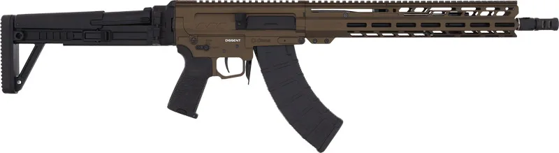 CMMG Dissent MK47 7.62x39 Semi-Auto Rifle with 10.5-inch barrel and AR platform