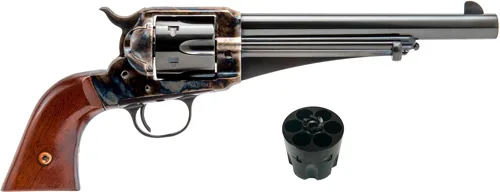 Cimarron 1875 Outlaw .45LC/.45 ACP Revolver - Walnut Grip, Blued Finish