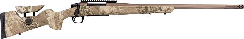 CVA Cascade LR HTR 308 Win Rifle with Veil Wideland Camo and Cerakote Finish