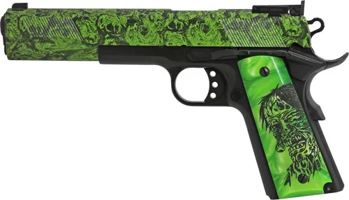 IVER JOHNSON Eagle XL Zombie Edition 1911 Pistol - 45 ACP, Custom Zombie Graphics, 8+1 Capacity