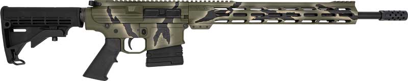 GLFA AR-10 Rifle .308 Win 18-Inch Barrel, 20-Round Mag, Black Finish