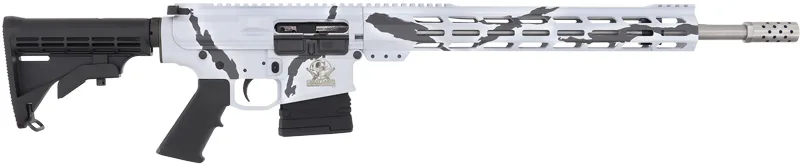 GLFA AR10 Rifle .308 Win 18-inch Barrel, 20-Round Mag, Black Tactical Semi-Auto