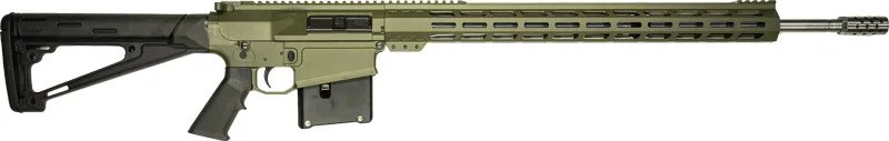 GLFA GL10 Rifle 7MM REM MAG with 22 inch Barrel, Synthetic Stock, Adjustable Trigger