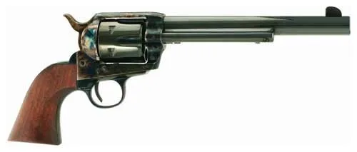 Cimarron Frontier .45 Long Colt 6-Shot Revolver with Blued Finish and Walnut Grip