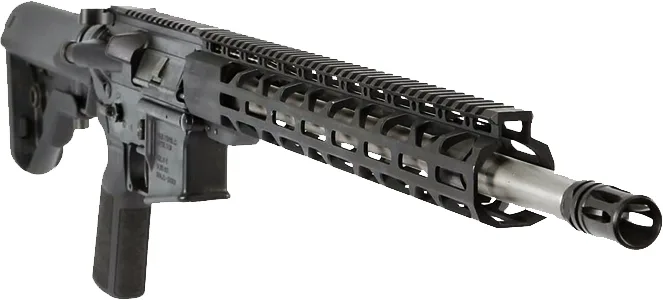 RF FR18-223W-SS-15RPR-B5 Rifle with Stainless Steel Barrel and 15 inch Rail