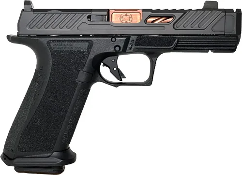 Shadow Systems XR920P Elite 9mm Pistol Black/Bronze, Optic Ready, 17+1 Capacity