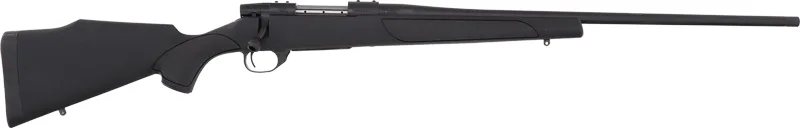 Weatherby Vanguard Obsidian 6.5 PRC Rifle with 24" Barrel and Black Gray Synthetic Stock