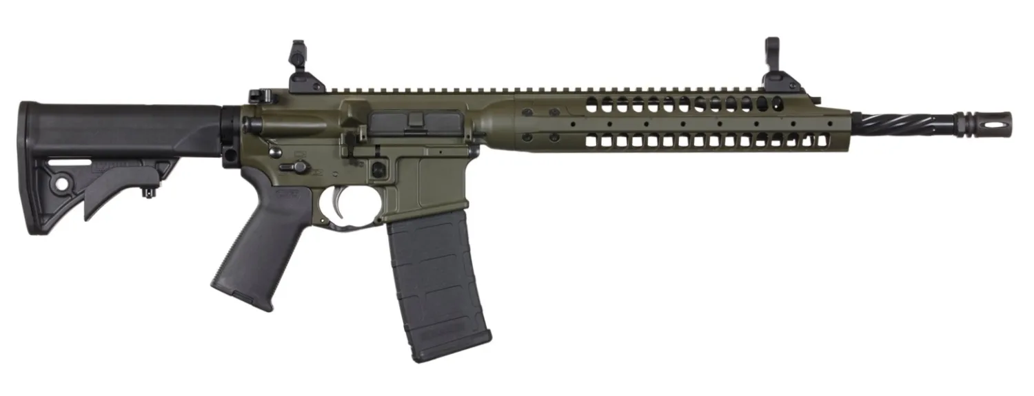 LWRC SIX8 A5 6.8SPC Rifle ODG 16 inch Barrel, 30+1 Capacity, Tactical