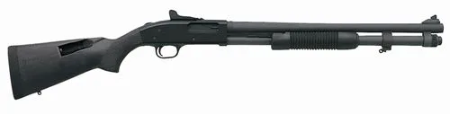 MOSSBERG 590A1 12-Gauge Shotgun, Ghost Ring Sights, 20-Inch Barrel, Parkerized Finish