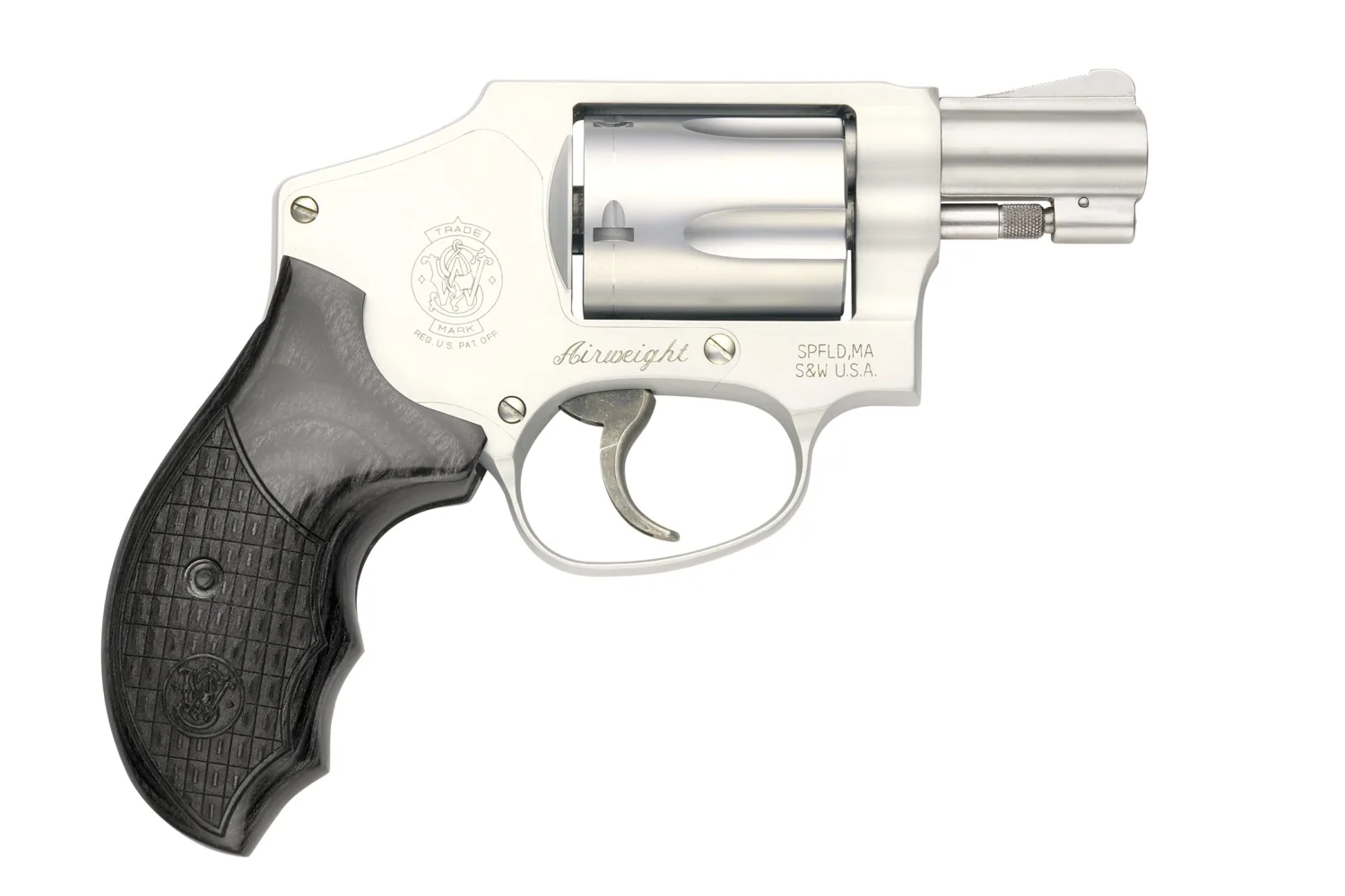 Smith & Wesson 642 Deluxe .38 SPC +P Revolver Black Croc Grip