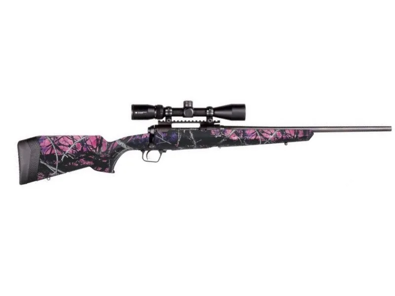 Savage Arms 110 Apex Hunter Muddy Girl 7mm-08 Rem with Vortex Crossfire II Scope