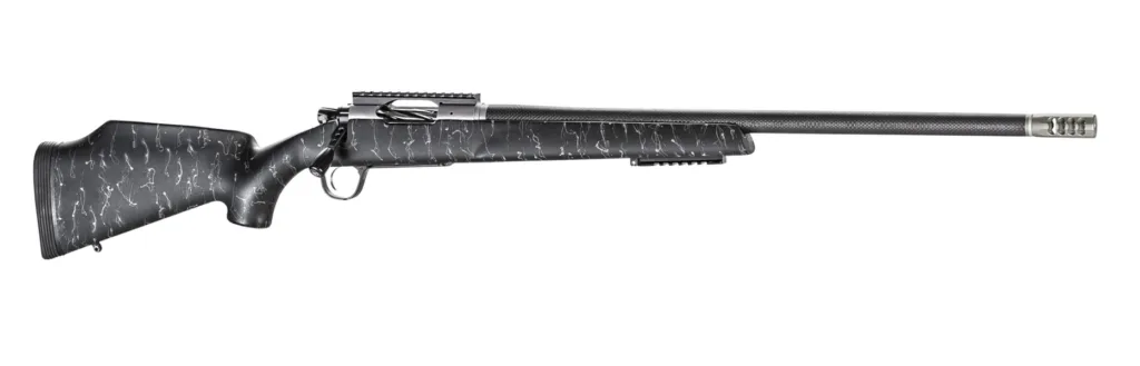 Christensen Arms Traverse Rifle 6.5 PRC with Stainless Carbon Fiber Barrel, Black Gray Webbing Stock