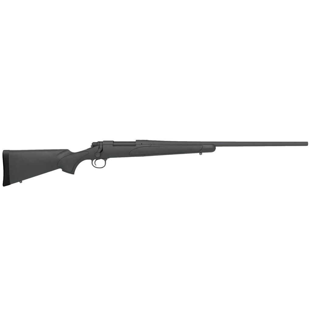 Remington 700 ADL 22-250 Remington Rifle with 24 inch Barrel and Black Synthetic Stock