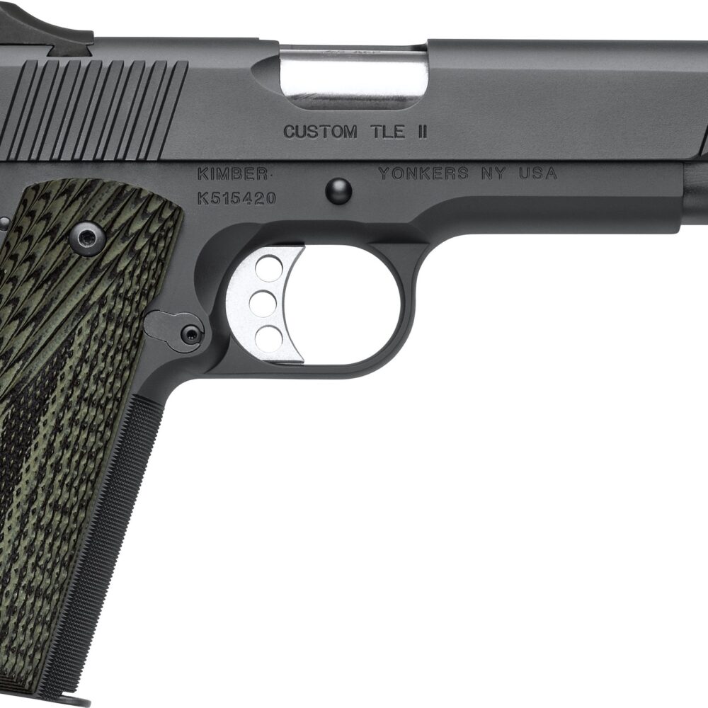 Kimber Custom TLE II 10mm Handgun with 5-Inch Barrel and 8+1 Capacity