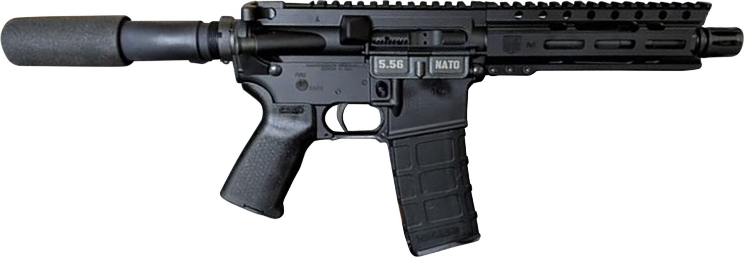 Diamondback DB15 AR Pistol - Black | 5.56NATO | 7" Barrel | 6" M-LOK Rail